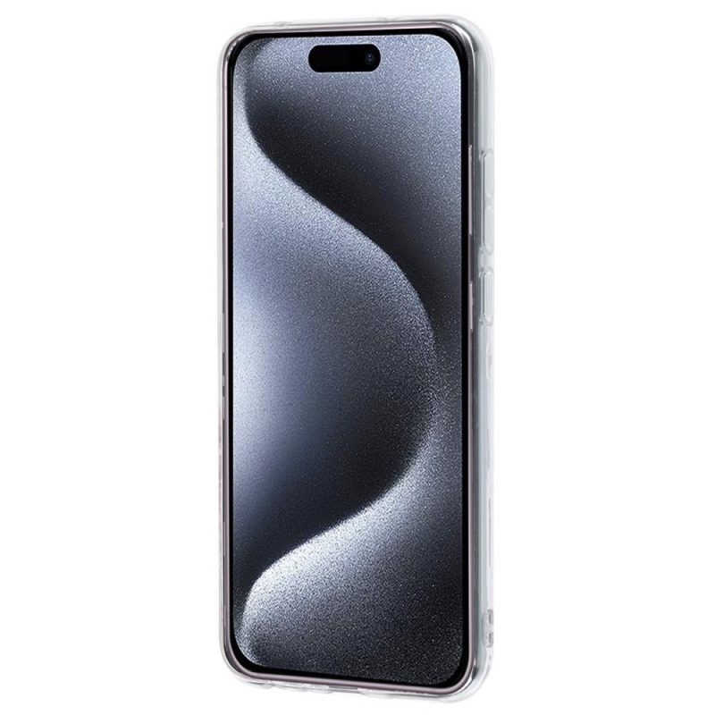 Κάλυμμα iPhone 16 Pro Max Ετικέτες Σιλικόνης