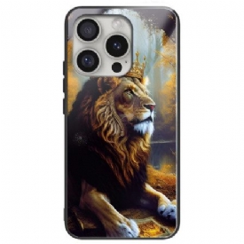 Κάλυμμα iPhone 16 Pro Max Lion King Tempered Glass