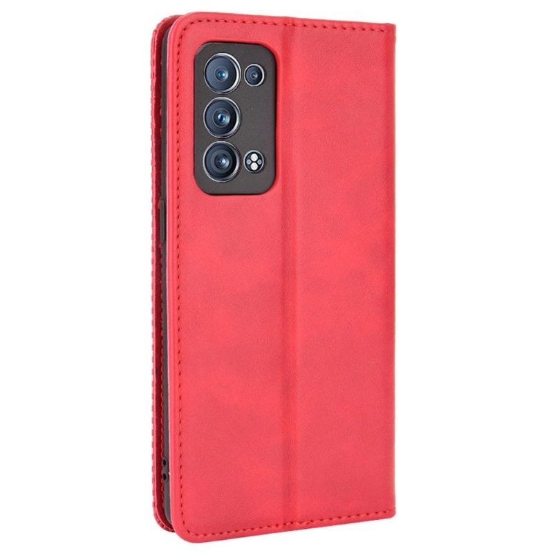 Θήκη Flip Oppo Reno 6 Pro 5G Cirénius Style Leather