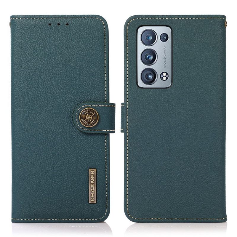 Θήκη Flip Oppo Reno 6 Pro 5G Khazneh Classic Leather