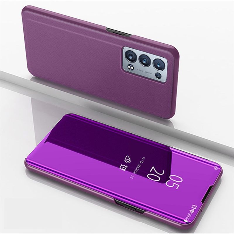 Θήκη Oppo Reno 6 Pro 5G Θήκη Flip Εφέ Καθρέφτη