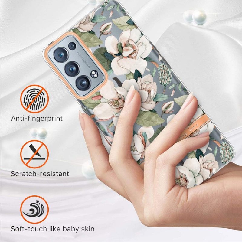 Θήκη Oppo Reno 6 Pro 5G Gardenia White Flower