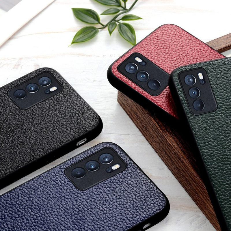 Θήκη Oppo Reno 6 Pro 5G Grained Leather