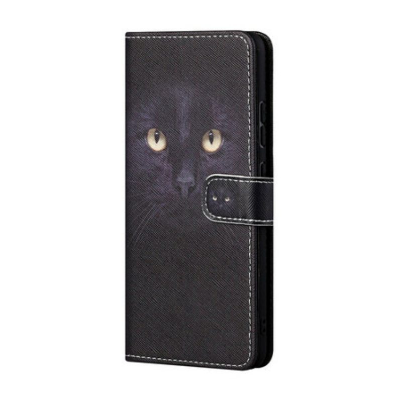 Κάλυμμα Xiaomi Redmi Note 10 5G με κορδονι Strappy Cat Eyes