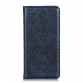 θηκη κινητου Xiaomi Redmi Note 10 5G Θήκη Flip Lychee Split Leather Texture