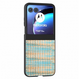 Κάλυμμα Motorola Razr 50 Καρό Υφή