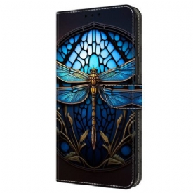 Δερματινη Θηκη Samsung Galaxy A16 5g Blue Dragonfly Σιλικόνης