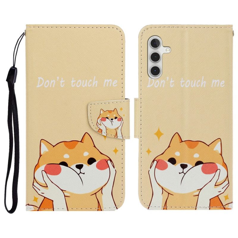 Δερματινη Θηκη Samsung Galaxy A16 5g Shiba Inu