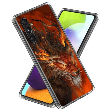 Κάλυμμα Samsung Galaxy A16 5g Fire Tiger Silicone Σιλικόνης