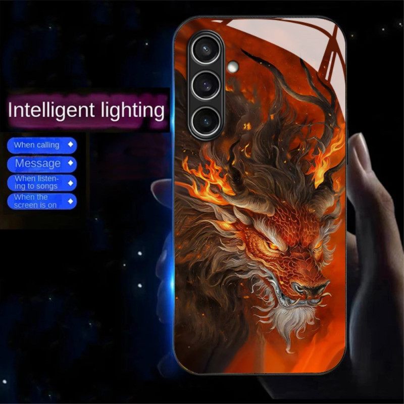 Κάλυμμα Samsung Galaxy A16 5g Καλέστε Το Flash Series Red Fire Dragon