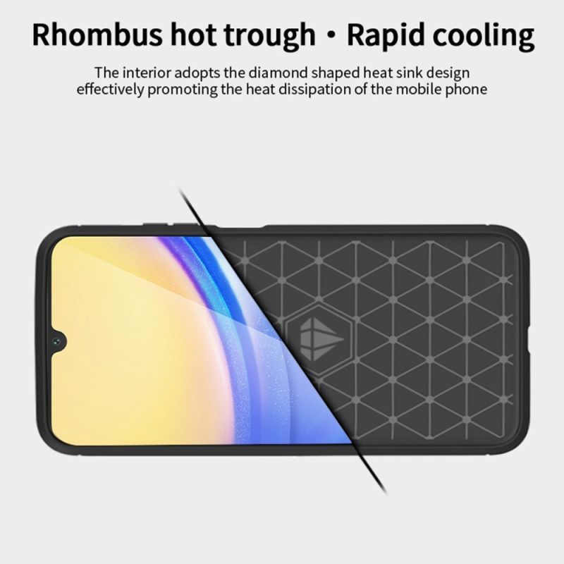 Κάλυμμα Samsung Galaxy A16 5g Mofi Brushed Carbon Fiber