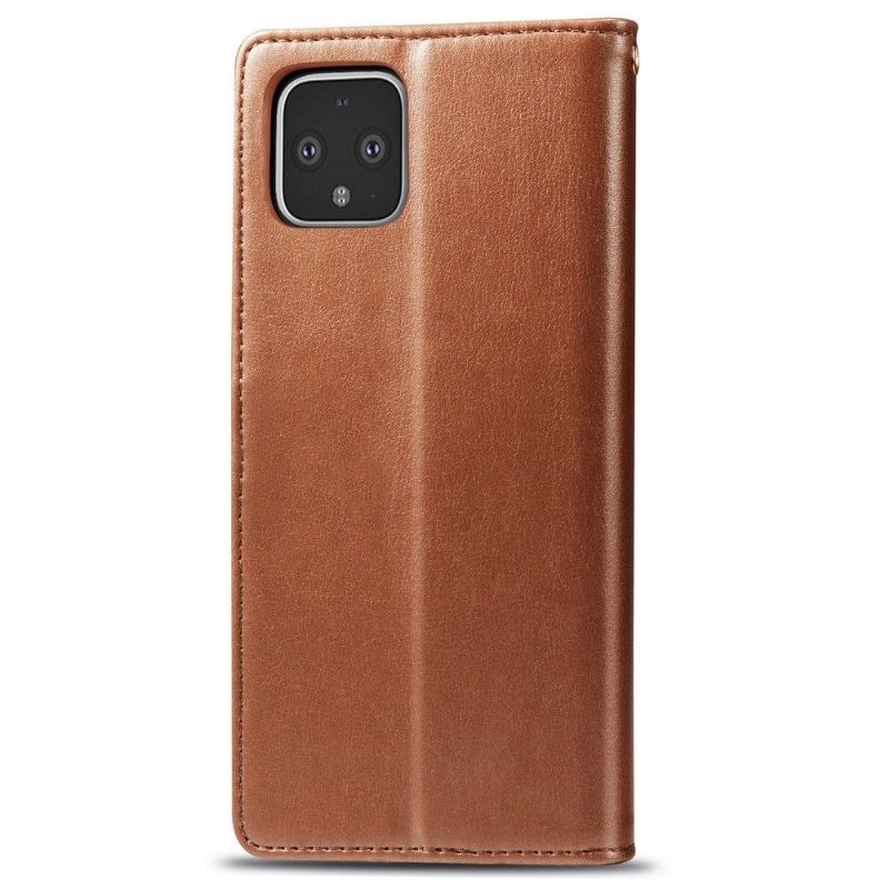 Κάλυμμα Google Pixel 4 Faux Leather Με Λειτουργία Stand