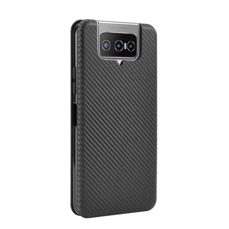 Κάλυμμα Asus Zenfone 7 / Zenfone 7 Pro Effect Carbon Fiber