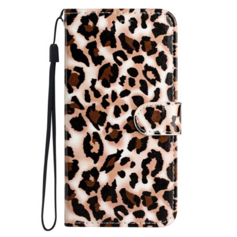 Κάλυμμα Xiaomi Redmi A1 με κορδονι Strappy Leopard Print