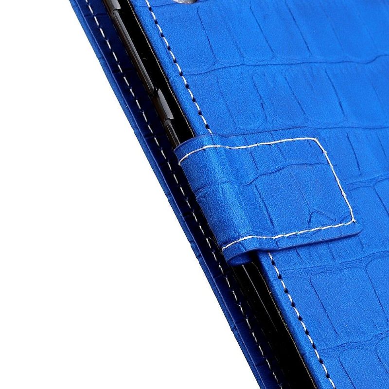 Κάλυμμα Asus Zenfone 8 Imitation Leather Croc Look