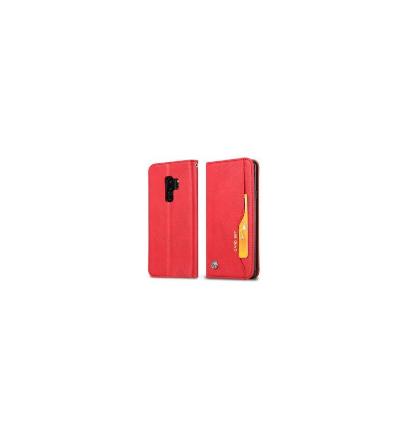 δερματινη θηκη Samsung Galaxy S9 Plus Stand Case