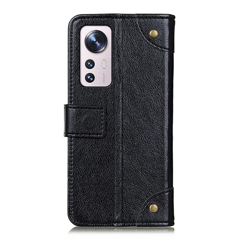 δερματινη θηκη Xiaomi 12 Simon Faux Leather Rivets