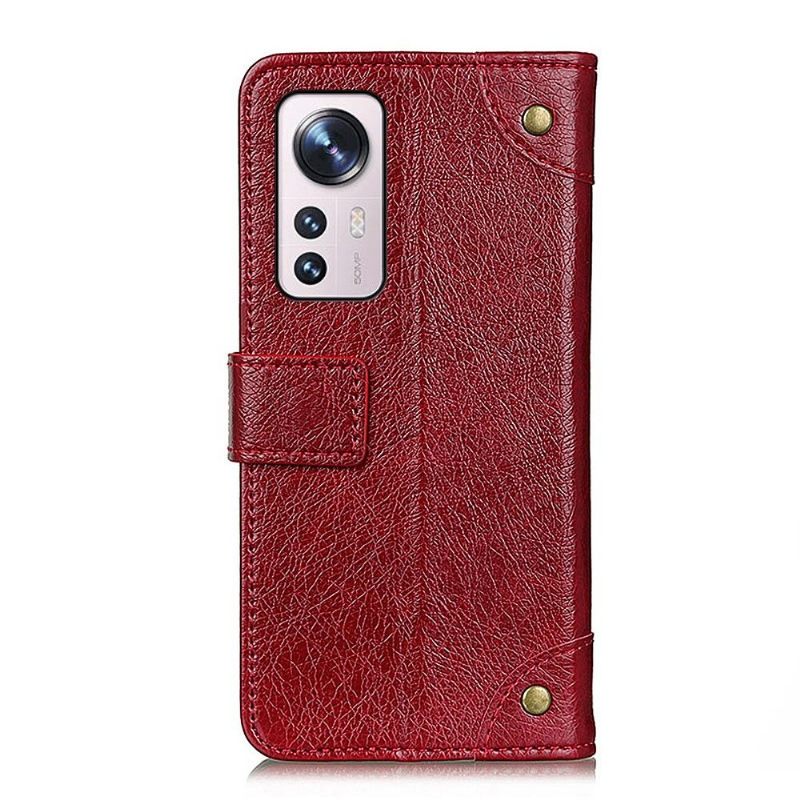 δερματινη θηκη Xiaomi 12 Simon Faux Leather Rivets