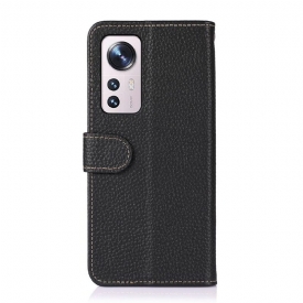 Κάλυμμα Xiaomi 12 Khazneh Grained Leather