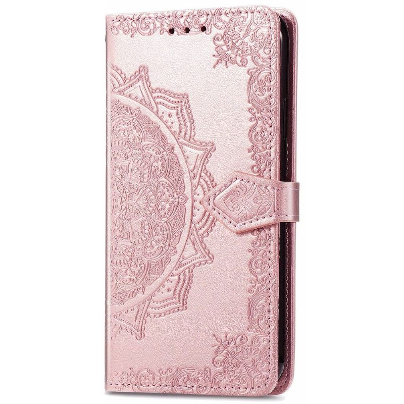 Θήκη Flip Xiaomi 12 Mandala Relief Faux Leather