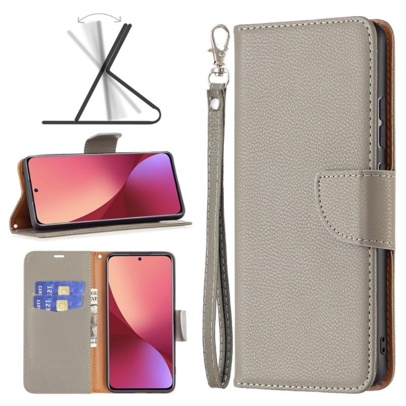 θηκη πορτοφολι Xiaomi 12 Θήκη Flip Grained Leather Effect