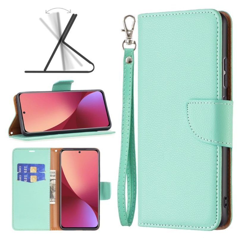 θηκη πορτοφολι Xiaomi 12 Θήκη Flip Grained Leather Effect