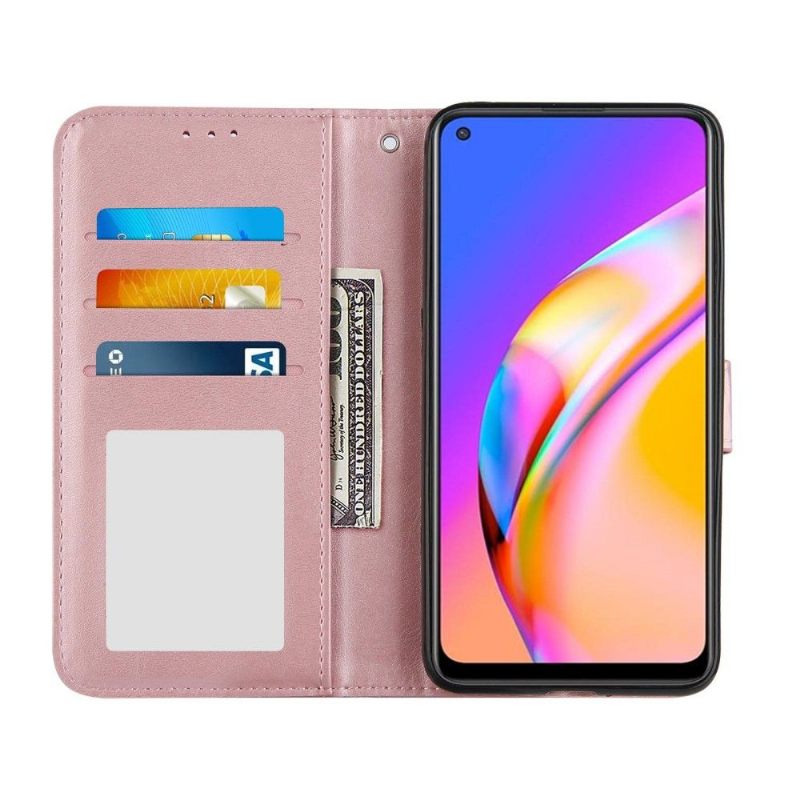 δερματινη θηκη Oppo A94 5G Lines Leather Effect