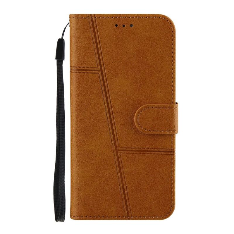 δερματινη θηκη Oppo A94 5G Lines Leather Effect