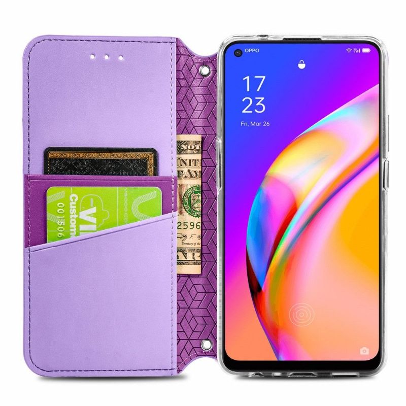 Κάλυμμα Oppo A94 5G Chic Mandala Faux Leather