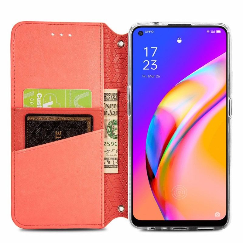 Κάλυμμα Oppo A94 5G Chic Mandala Faux Leather