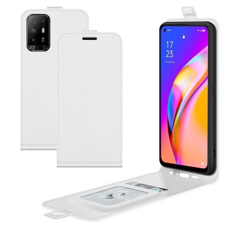 Κάλυμμα Oppo A94 5G Θήκη Flip Faux Leather Vertical