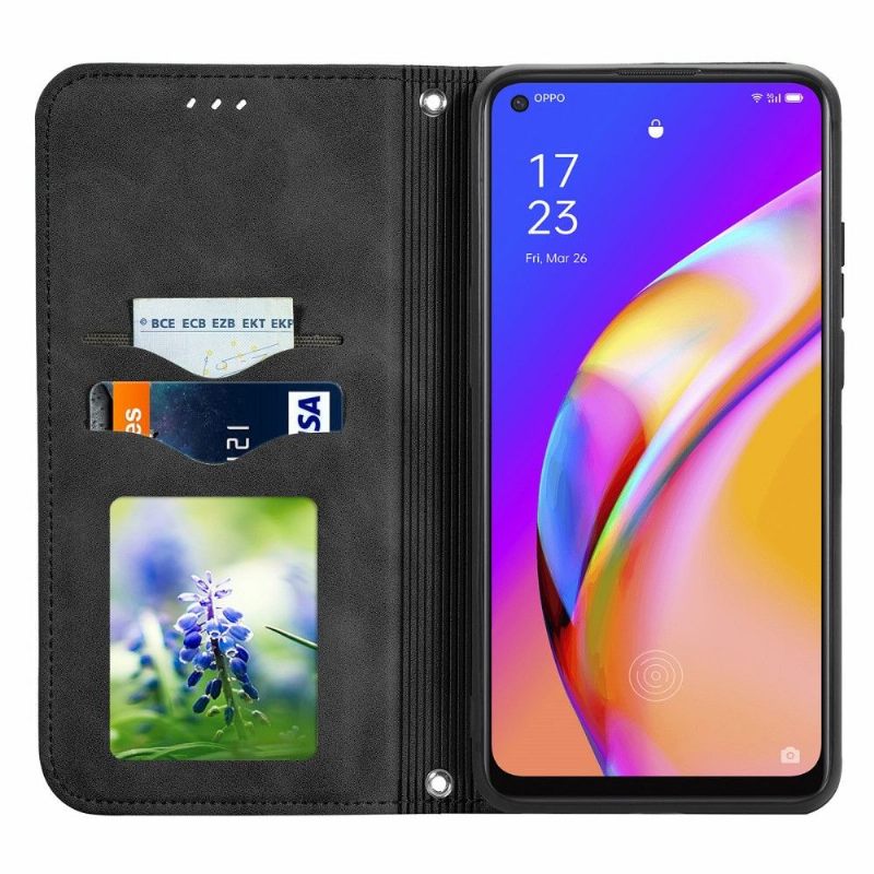 Θήκη Flip Oppo A94 5G Business Retro