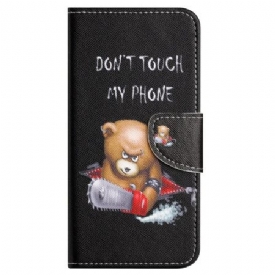 Δερματινη Θηκη Samsung Galaxy S24 Fe Angry Bear Σιλικόνης