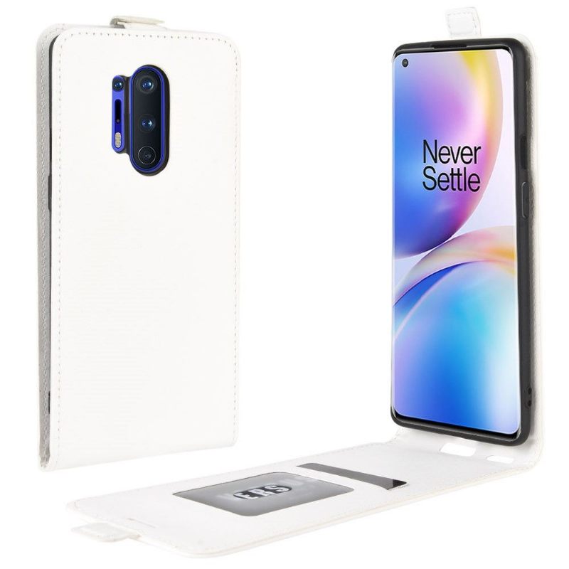 Θήκη Flip OnePlus 8 Pro δερματινη θηκη Faux Leather Vertical