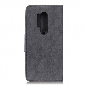 Θήκη Flip OnePlus 8 Pro Edouard Faux Leather Vintage