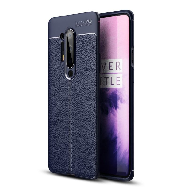 θηκη κινητου OnePlus 8 Pro Ζελ Φινιρίσματος Από Ψεύτικο Δέρμα