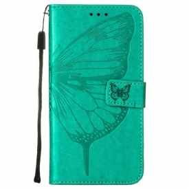 Κάλυμμα Samsung Galaxy S23 Plus 5G με κορδονι Μπαρόκ Strappy Butterfly