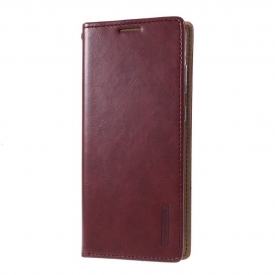 δερματινη θηκη Samsung Galaxy S20 Plus Blue Moon Faux Leather - Wine Red