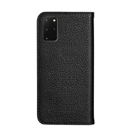 θηκη κινητου Samsung Galaxy S20 Plus Θήκη Flip Grained Faux Leather