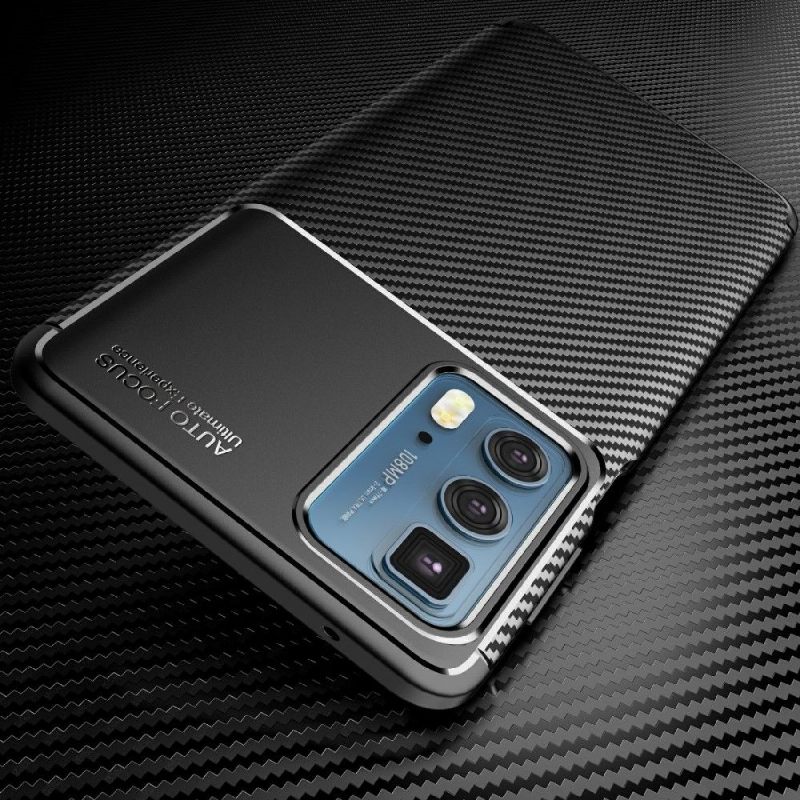 Θήκη Motorola Edge 20 Pro Style Carbon Fiber