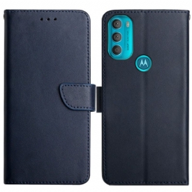 Κάλυμμα Moto G71 5G Γνήσιο Δέρμα Nappa