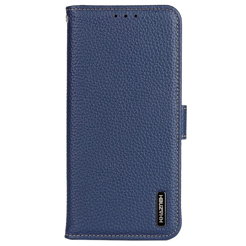 Κάλυμμα Sony Xperia 5 IV Khazneh Lychee Leather