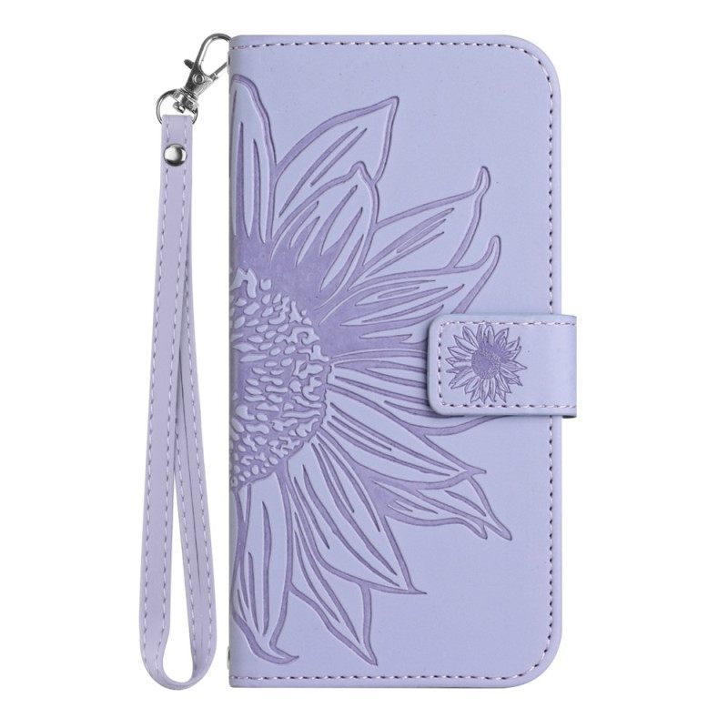 Κάλυμμα Sony Xperia 5 IV με κορδονι Strappy Sunflower