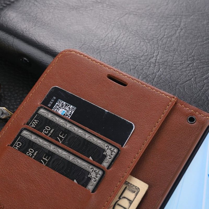 Κάλυμμα Oppo A72 Azns Retro Leather Effect