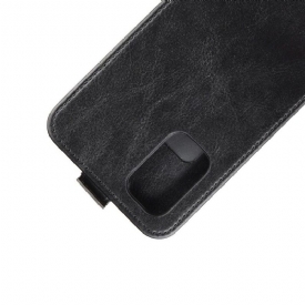 Κάλυμμα Oppo A72 Θήκη Flip Faux Leather Vertical