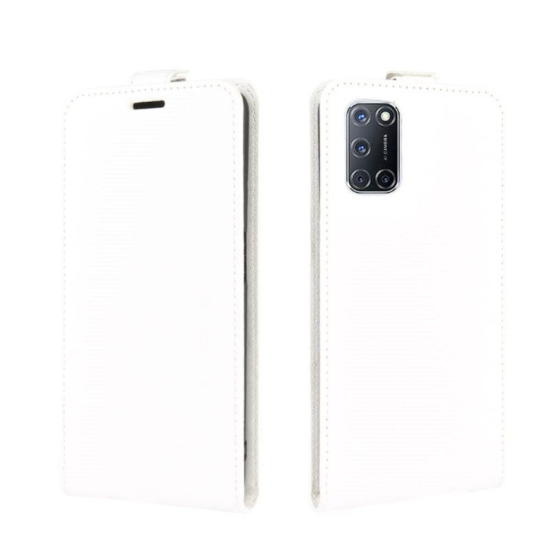 Κάλυμμα Oppo A72 Θήκη Flip Faux Leather Vertical