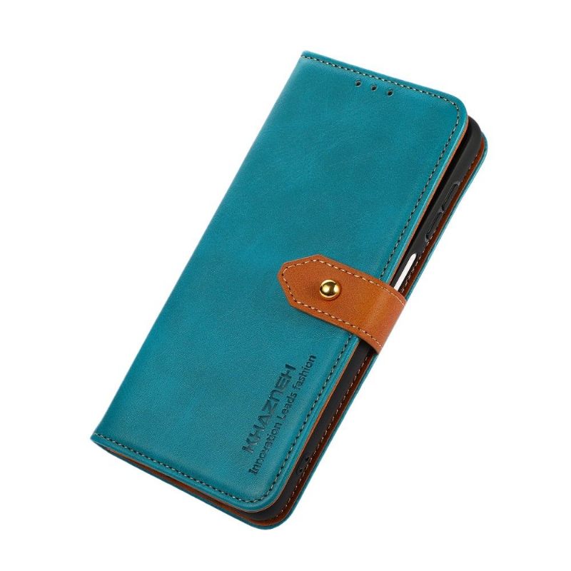 Κάλυμμα Poco M4 Pro 4G Khazneh Bicolor Faux Leather