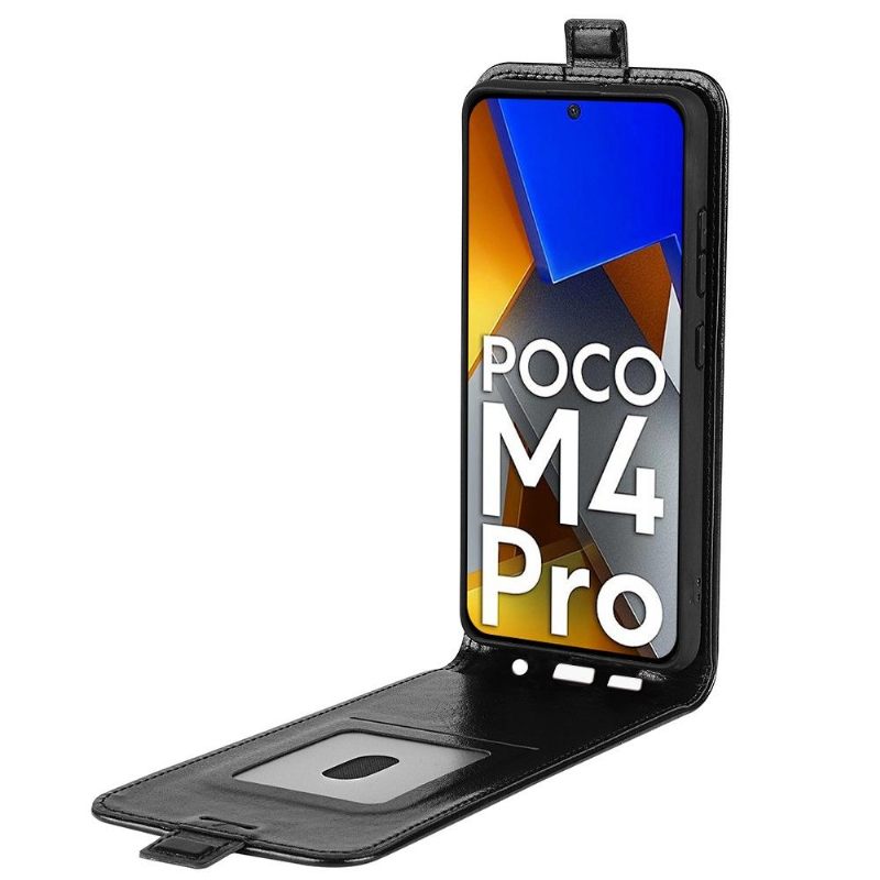 Κάλυμμα Poco M4 Pro 4G Θήκη Flip Faux Leather Vertical