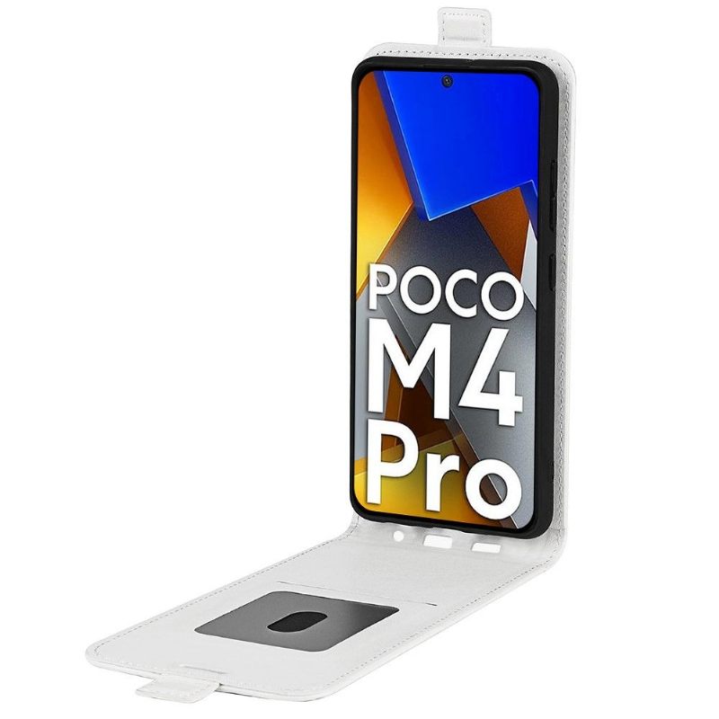 Κάλυμμα Poco M4 Pro 4G Θήκη Flip Faux Leather Vertical