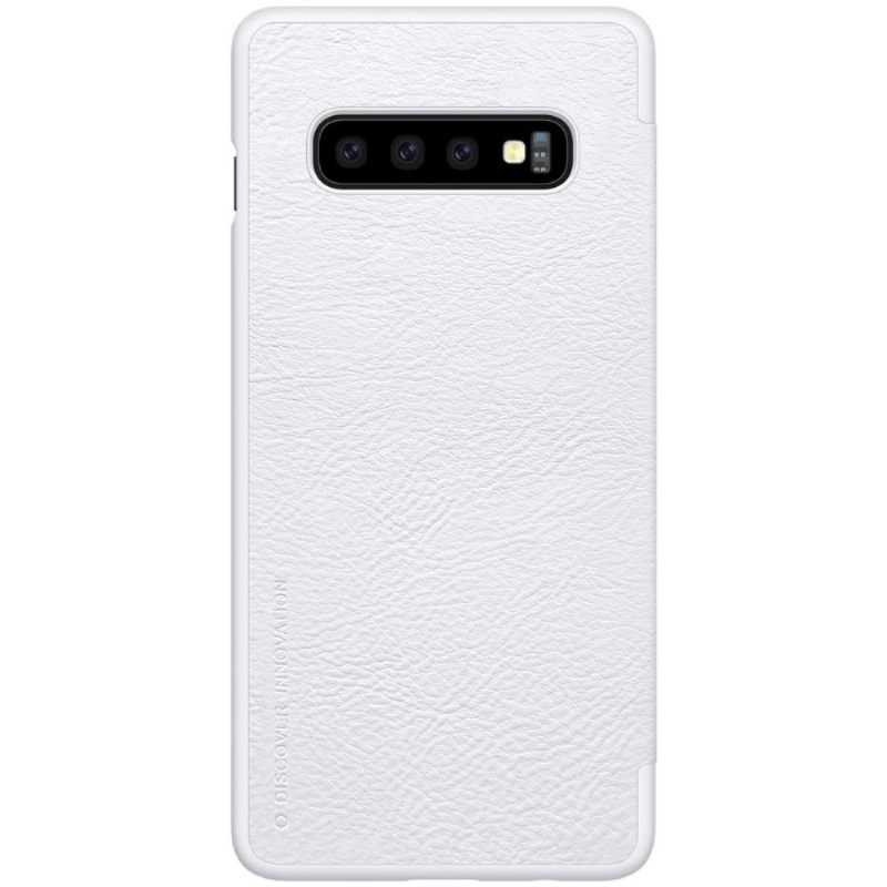 δερματινη θηκη Samsung Galaxy S10 Plus Δερμάτινο Κάλυμμα Nillkin Qin